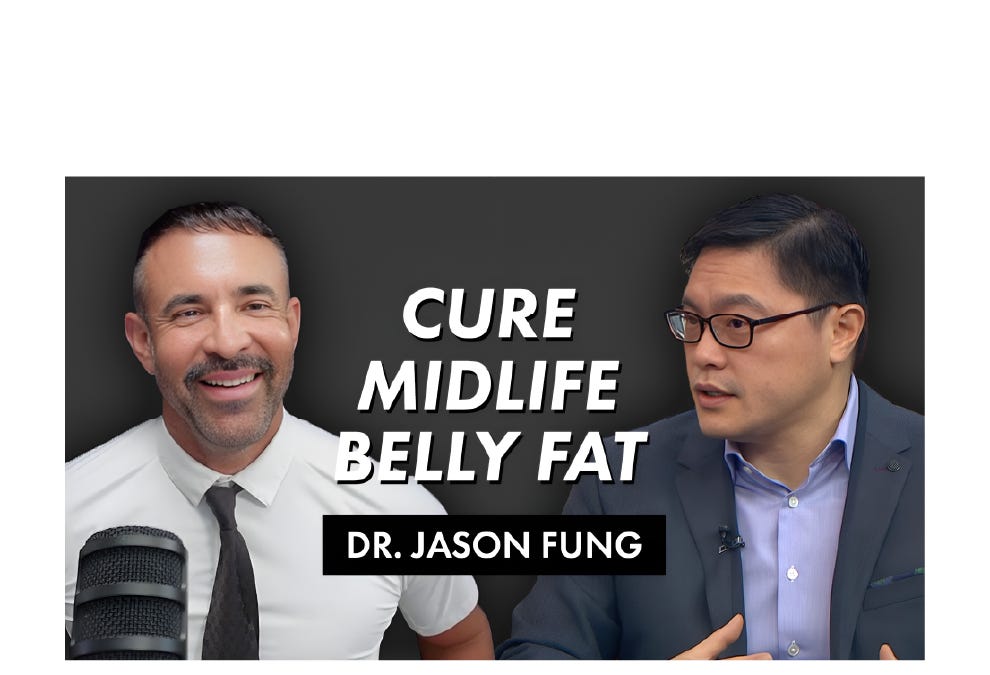 Dr. Jason Fung — Excess sugar, not calories, drives belly fat.