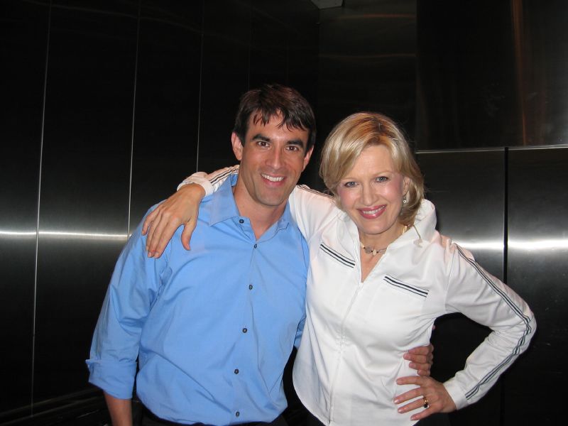 Diane Sawyer — She gave 8 Minutes in the Morning its first national stage.