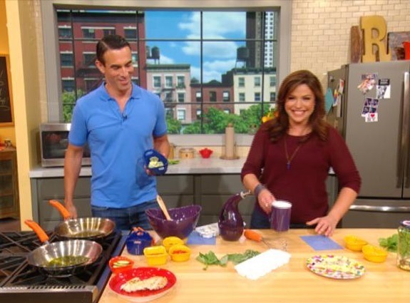 Rachael Ray — Cooking side by side — proof that healthy food can taste like food.