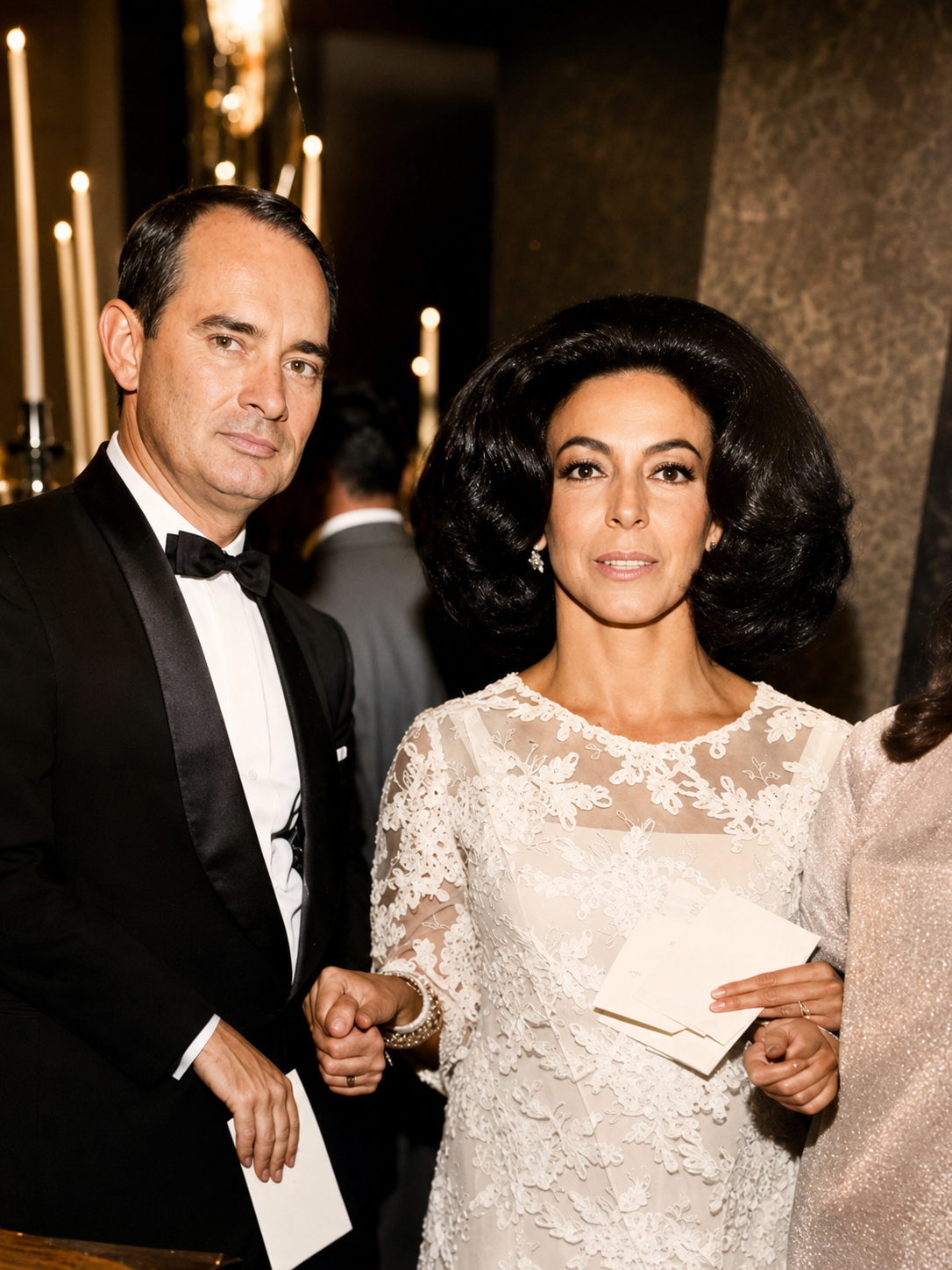 Mel Cruise with his bride on their wedding day, September 15, 1967