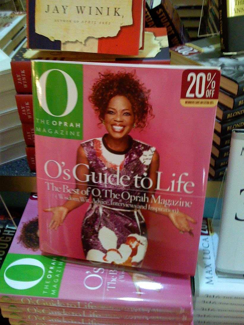 Oprah Winfrey Book — Oprah put my method in her Guide to Life book.