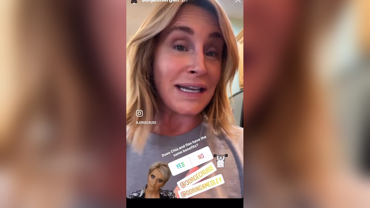 Sonja Morgan — I lost 20 lbs!